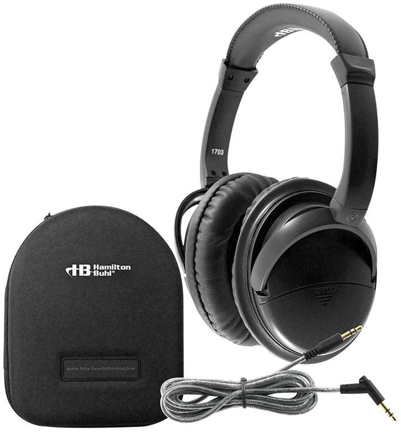 Open Box: HamiltonBuhl NCHBC1 Deluxe Active Noise-Cancelling Headphones with Case - Newegg.com - Open Box condition - Image 8