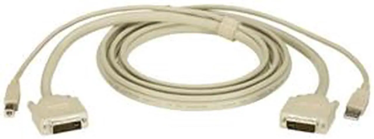 Alt view image 2 of 2 - Black Box EHN900024U-0010 Box Servswitch Dvi Cable - Dvi Male Video, Type B Male Usb - Dvi Male Video, Type A Male Usb - 10Ft