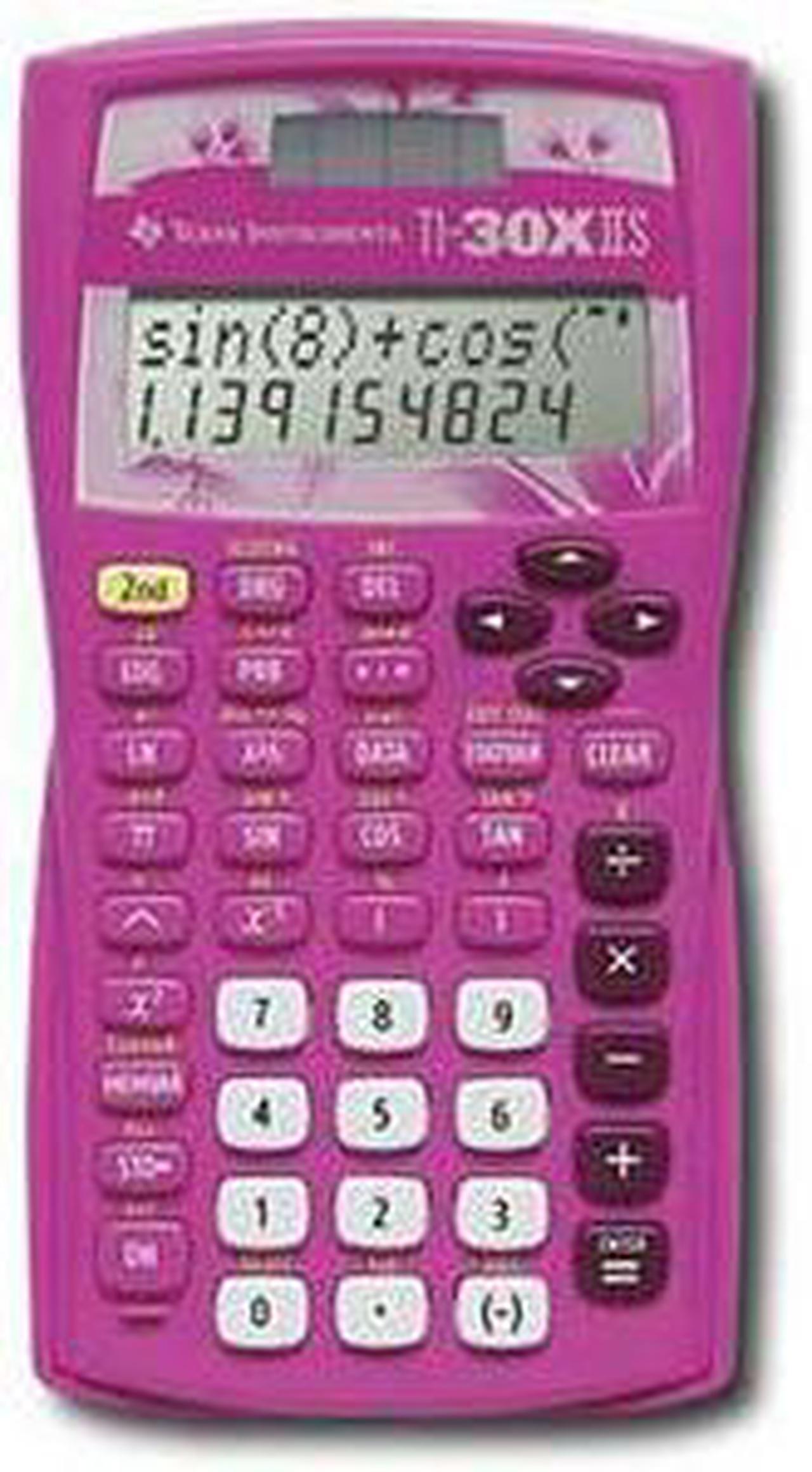 Alt view image 2 of 8 - Texas Instruments TI-30X IIS Scientific Calculator - Pink