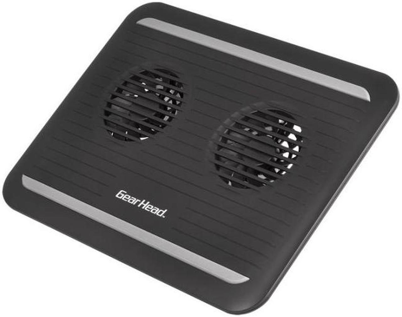 Main image of GEAR HEAD-COMPUTER CF3300BLK DUAL-COOL LAPTOP COOLING FAN