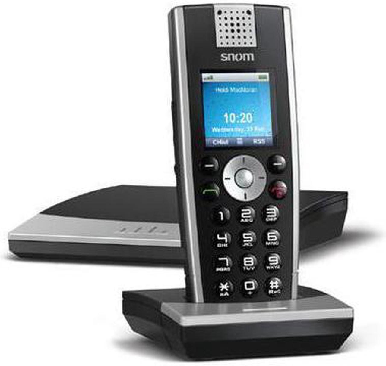 Alt view image 9 of 15 - Snom SNO-M9R W/base Station One Handset