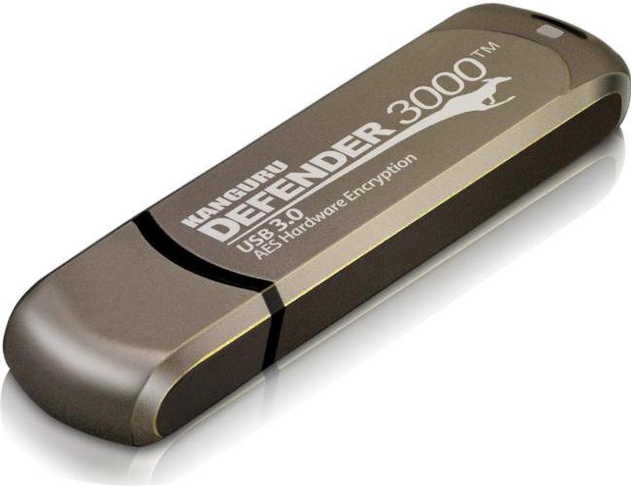 Alt view image 2 of 16 - KANGURU KDF3000-64G 64GB DEFENDER 3000 FLASH DRIVE