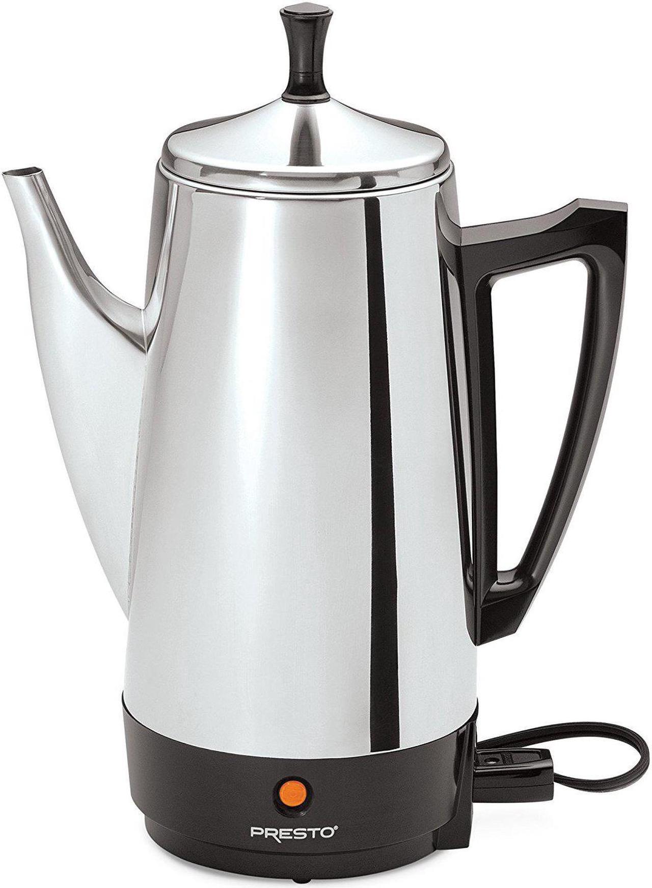 Alt view image 2 of 2 - Presto 02811 12-Cup Stainless Steel Coffeemaker