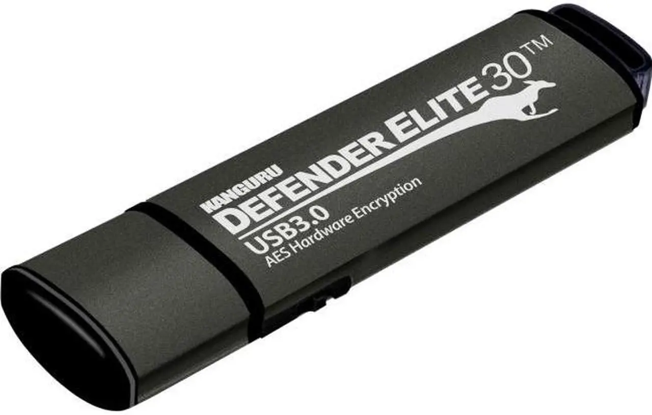 Alt view image 9 of 14 - Kanguru Defender Elite Encrypted Flash Drive