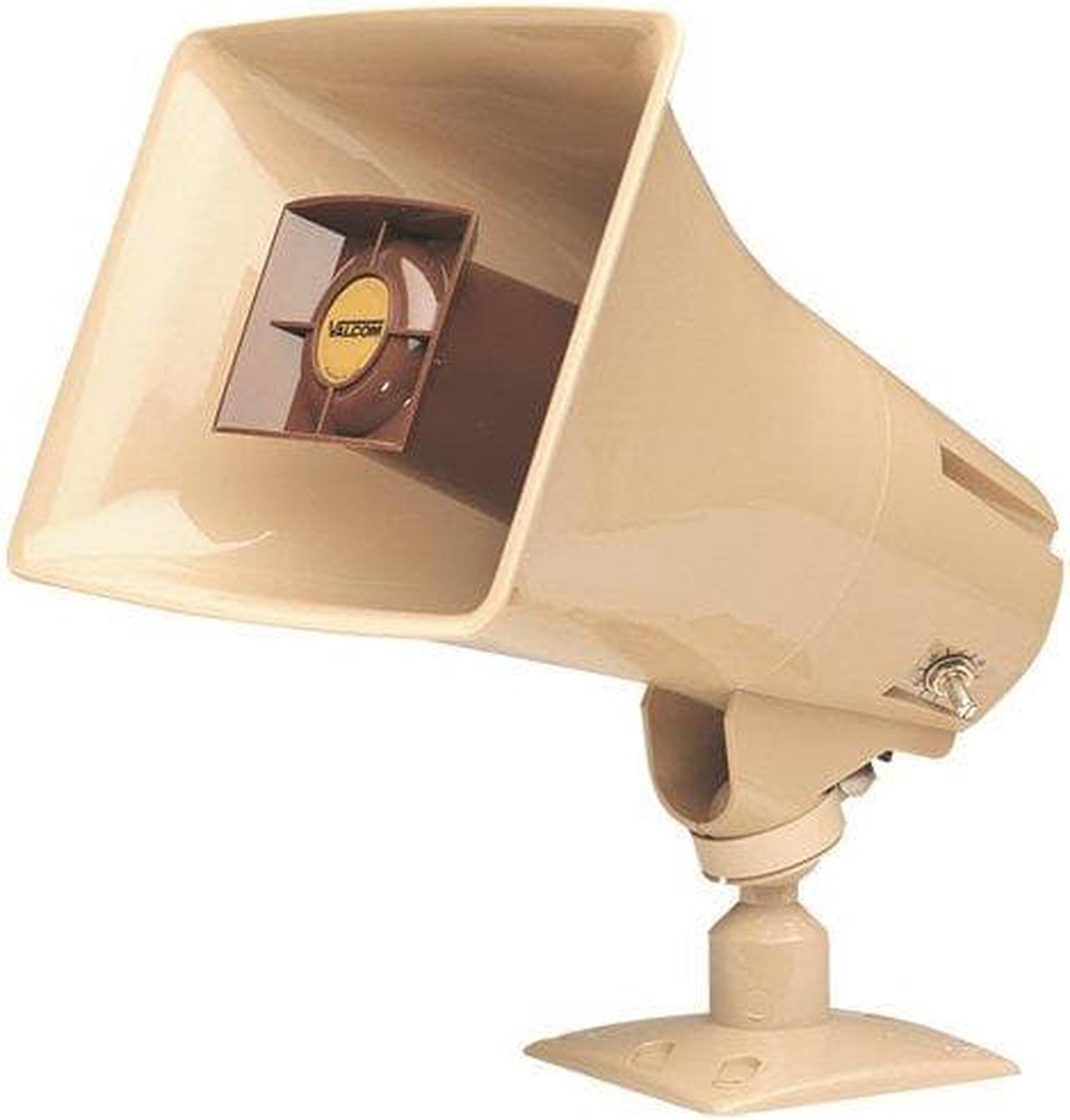 Alt view image 3 of 12 - ONE-WAY, 5 WATT AMPLIFIED HORN, BEIGE