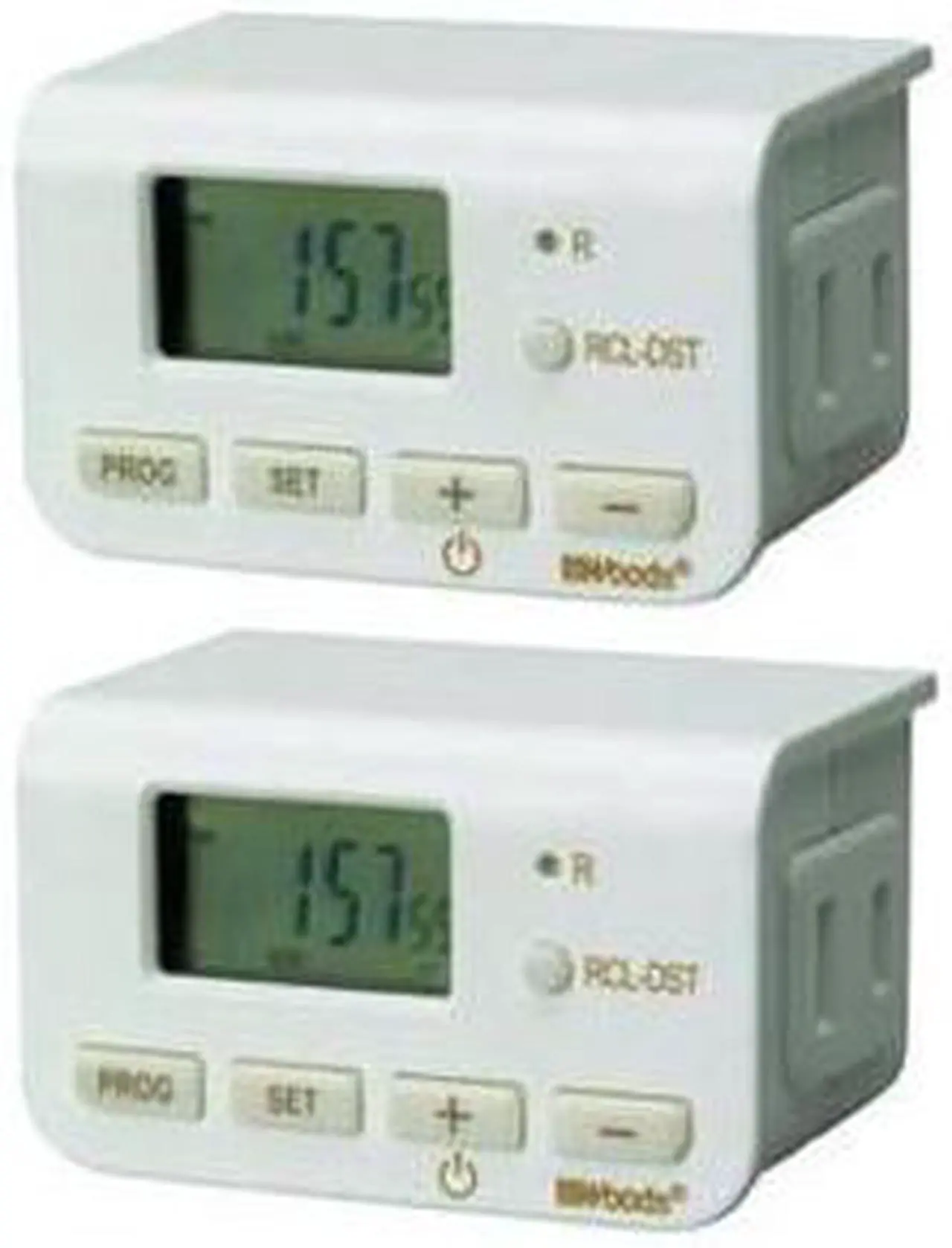 Alt view image 8 of 12 - Woods Slim Fit Simple Set Indoor Digital Daily Lamp Timer, White 2-Pack