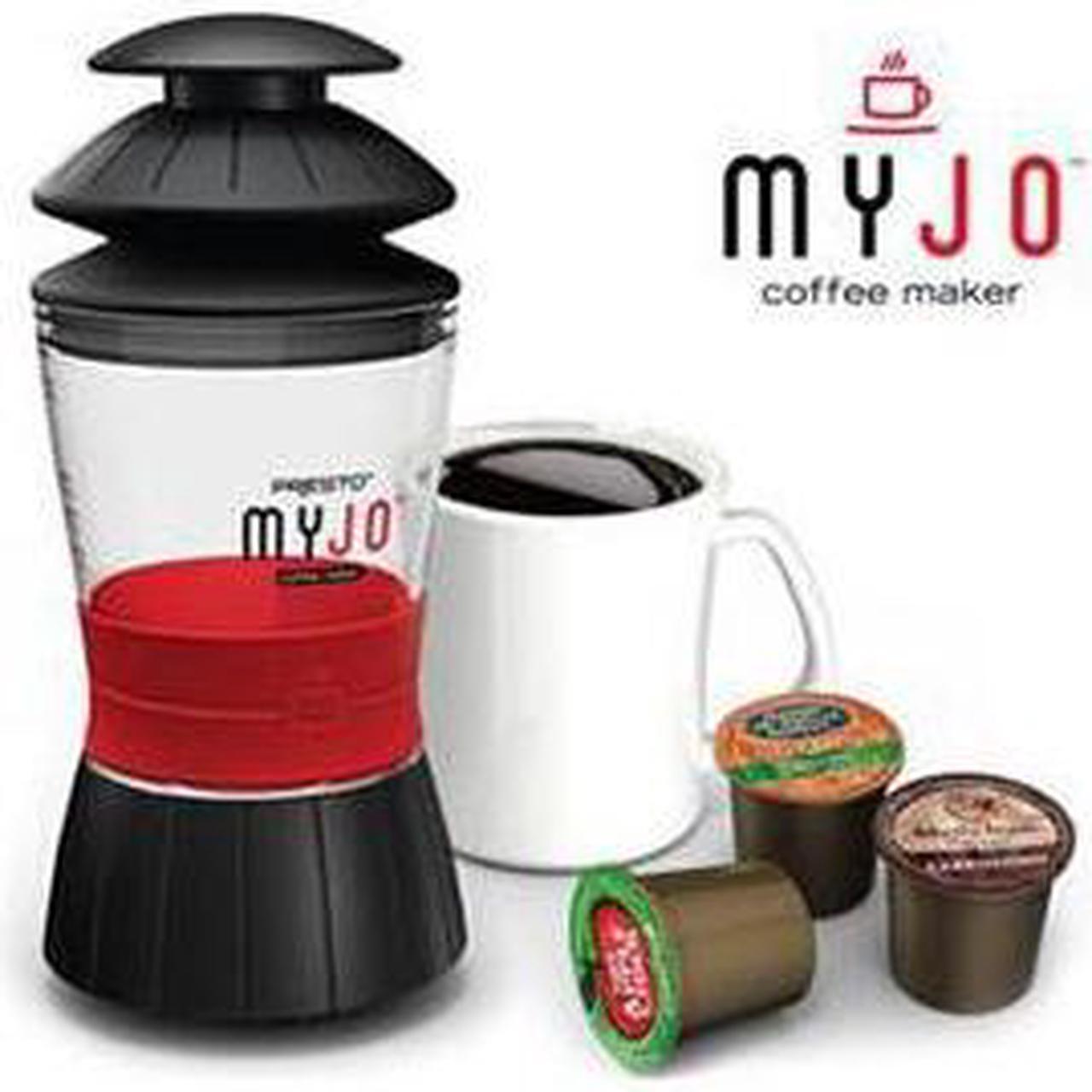 Alt view image 14 of 20 - PRESTO 02835 MyJo Single Cup Coffee Maker, Red