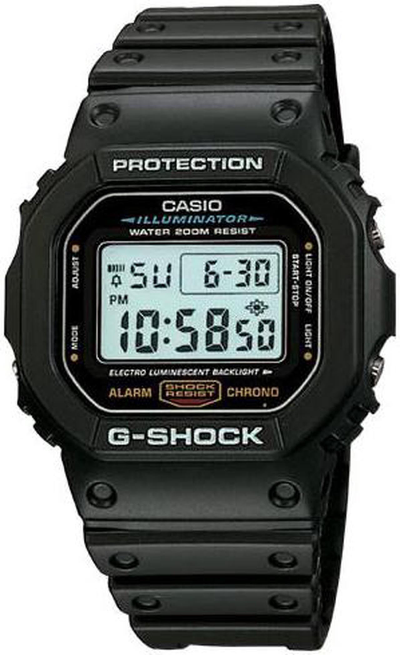 Alt view image 3 of 9 - Casio G-Shock Watch DW5600E-1V