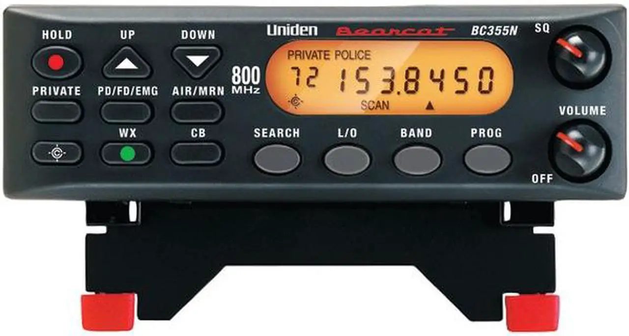 Alt view image 10 of 20 - Uniden BC355N Public Safety Scanner with 300 Channel Base/ Monitor