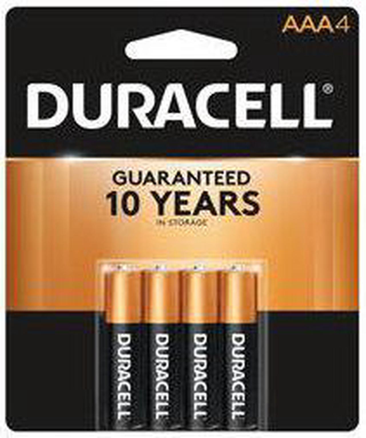 Alt view image 15 of 20 - DURACELL CopperTop MN2400 1.5V AAA Alkaline Battery, 4-pack
