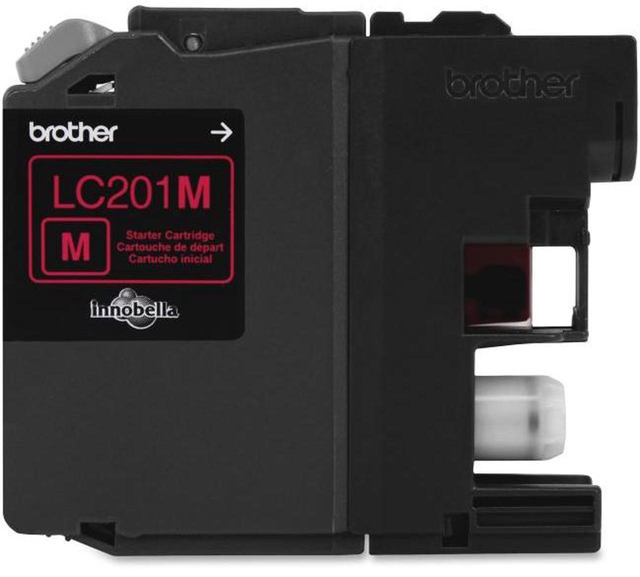Alt view image 12 of 14 - Brother Magenta Ink Cartridge (260 Yield) LC201M