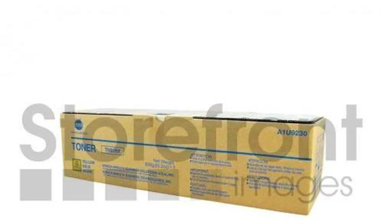 Alt view image 9 of 12 - Konica Minolta A1U9233 High Yield Toner Cartridge - Yellow