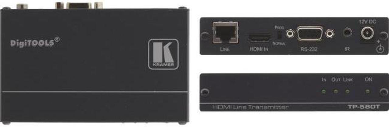 Alt view image 5 of 7 - HDMI, BIDIRECTIONAL RS?232 & IR OVER HDBASET TWISTED PAIR TRANSMITTER