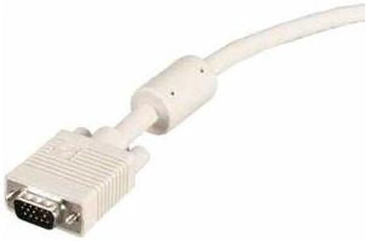 Alt view image 5 of 7 - Black Box EVNPS06-0005-MF VGA Video Cable with Ferrite Core - Male/Female, Beige, 5 ft.
