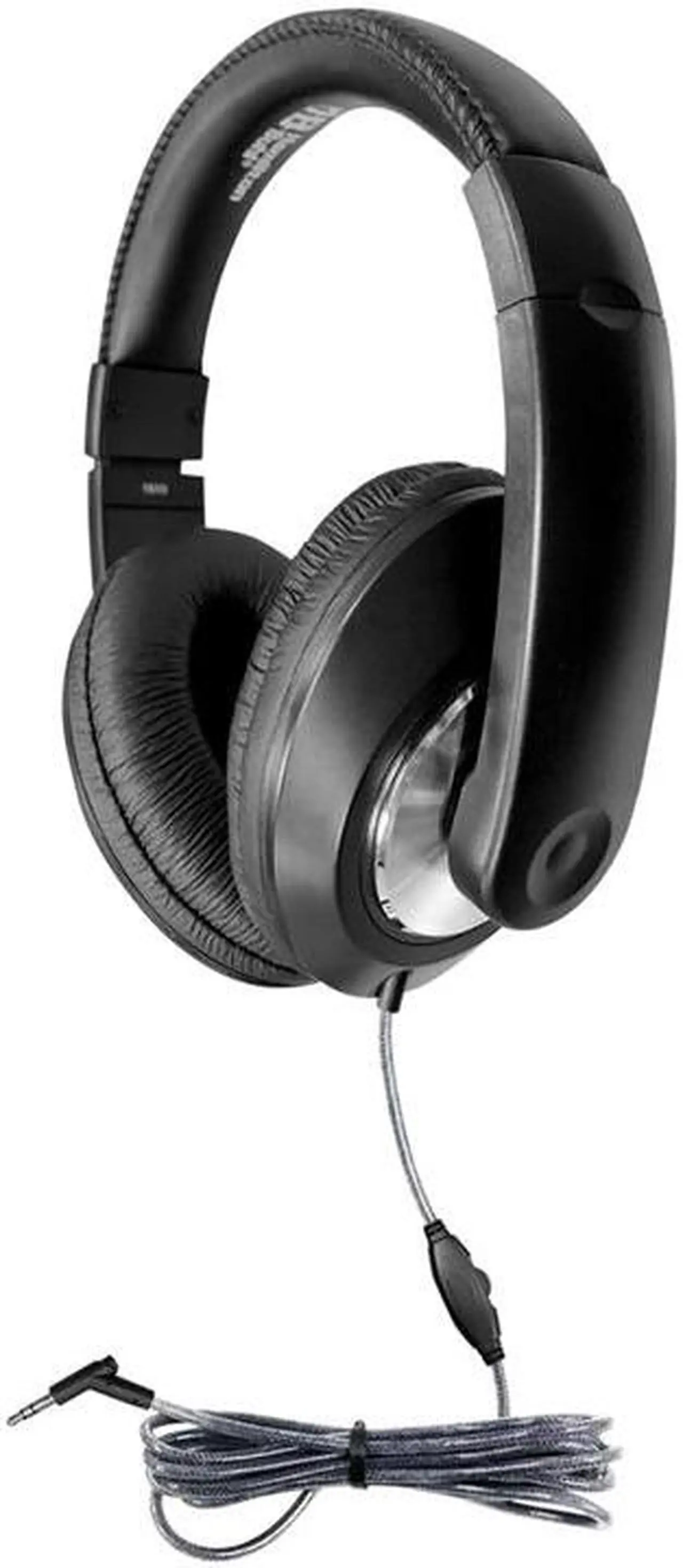 Main image of HamiltonBuhl Smart-Trek™ Deluxe Stereo Headphone with In-Line Volume Control and 3.5mm TRS Plug (ST1BK) - Black