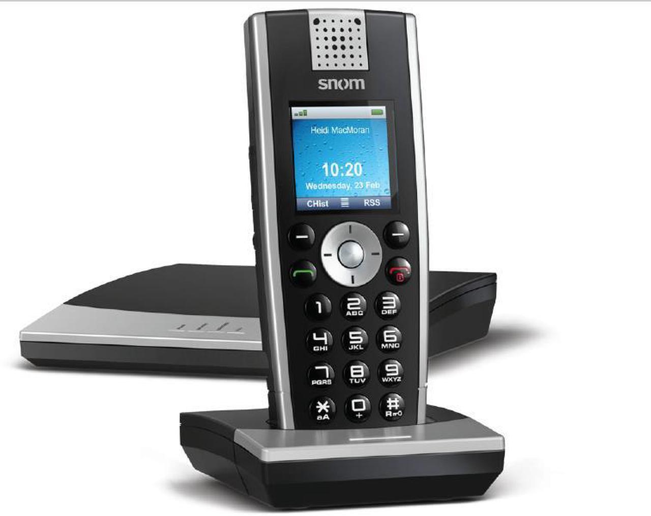 Alt view image 7 of 15 - Snom SNO-M9R W/base Station One Handset