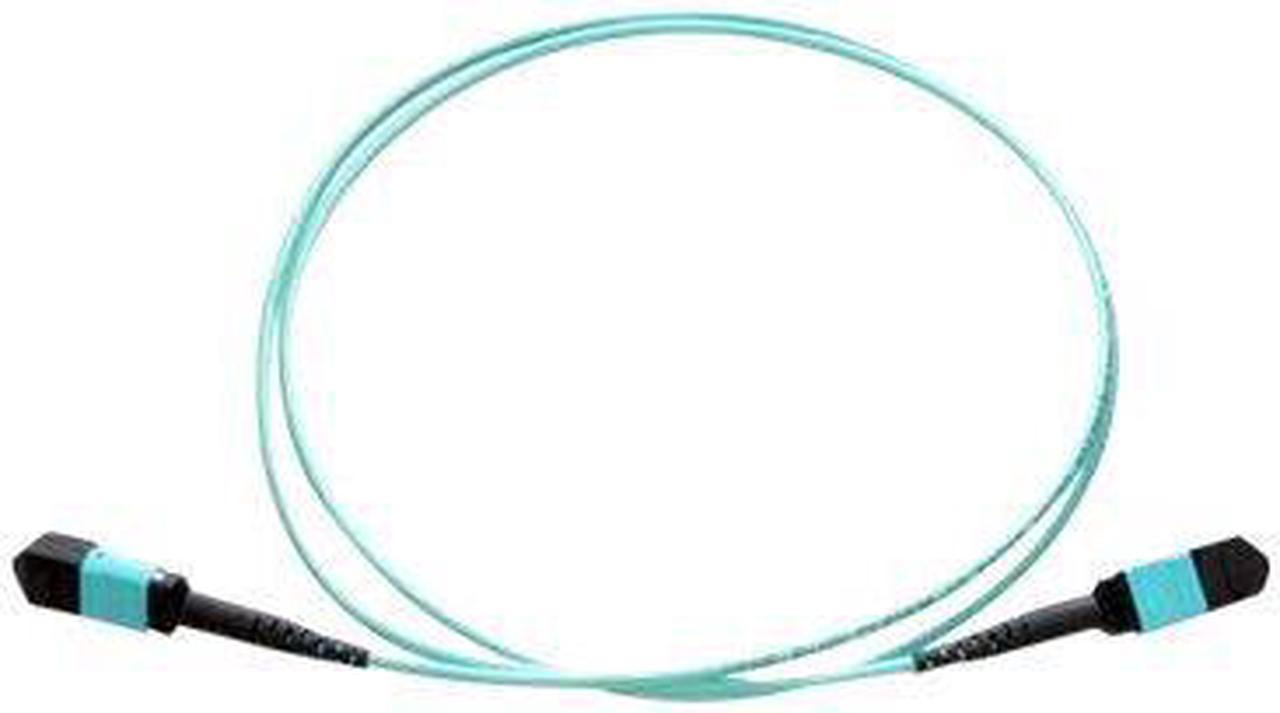 AXIOM MPO MALE TO MPO MALE MULTIMODE OM4 50/125 FIBER OPTIC CABLE - 8M