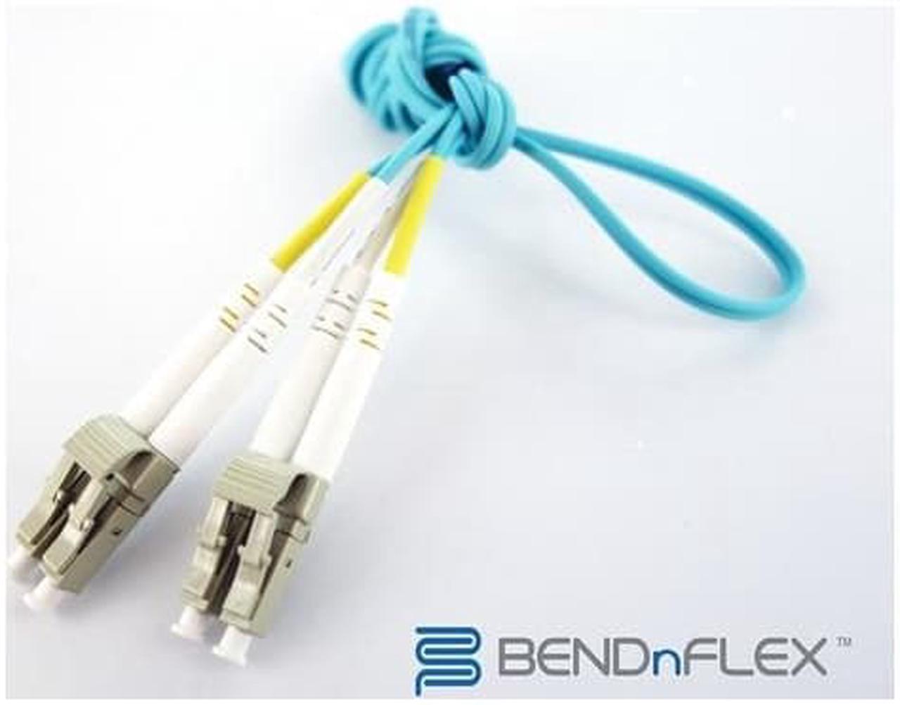 Axiom LCLCB4PAP1-AX Bendnflex Platinum - Network Cable - Lc Multi-Mode (M) To Lc Multi-Mode (M) - 3.3 Ft - Fiber Optic - Om4 - Plenum