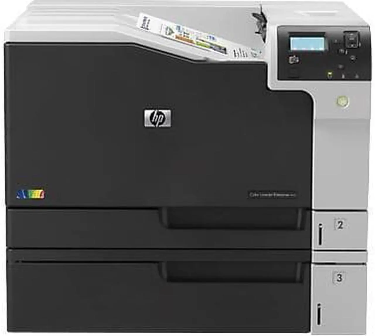 Alt view image 4 of 16 - HP LaserJet Enterprise M750n (D3L08A#BGJ) Duplex 600 x 600 dpi USB / Ethernet Color Laser Printer