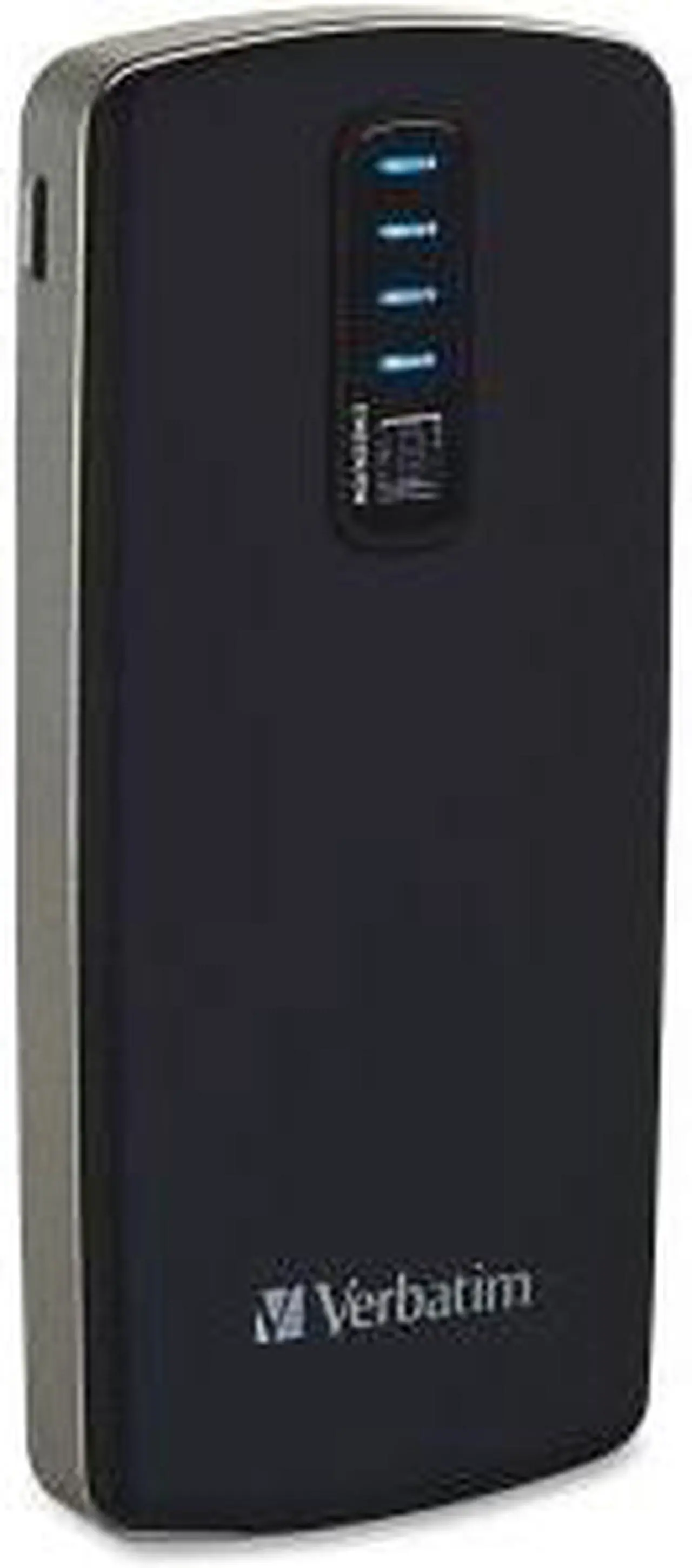 Alt view image 10 of 12 - Verbatim Black 3500 mAh Portable Power Pack 98019