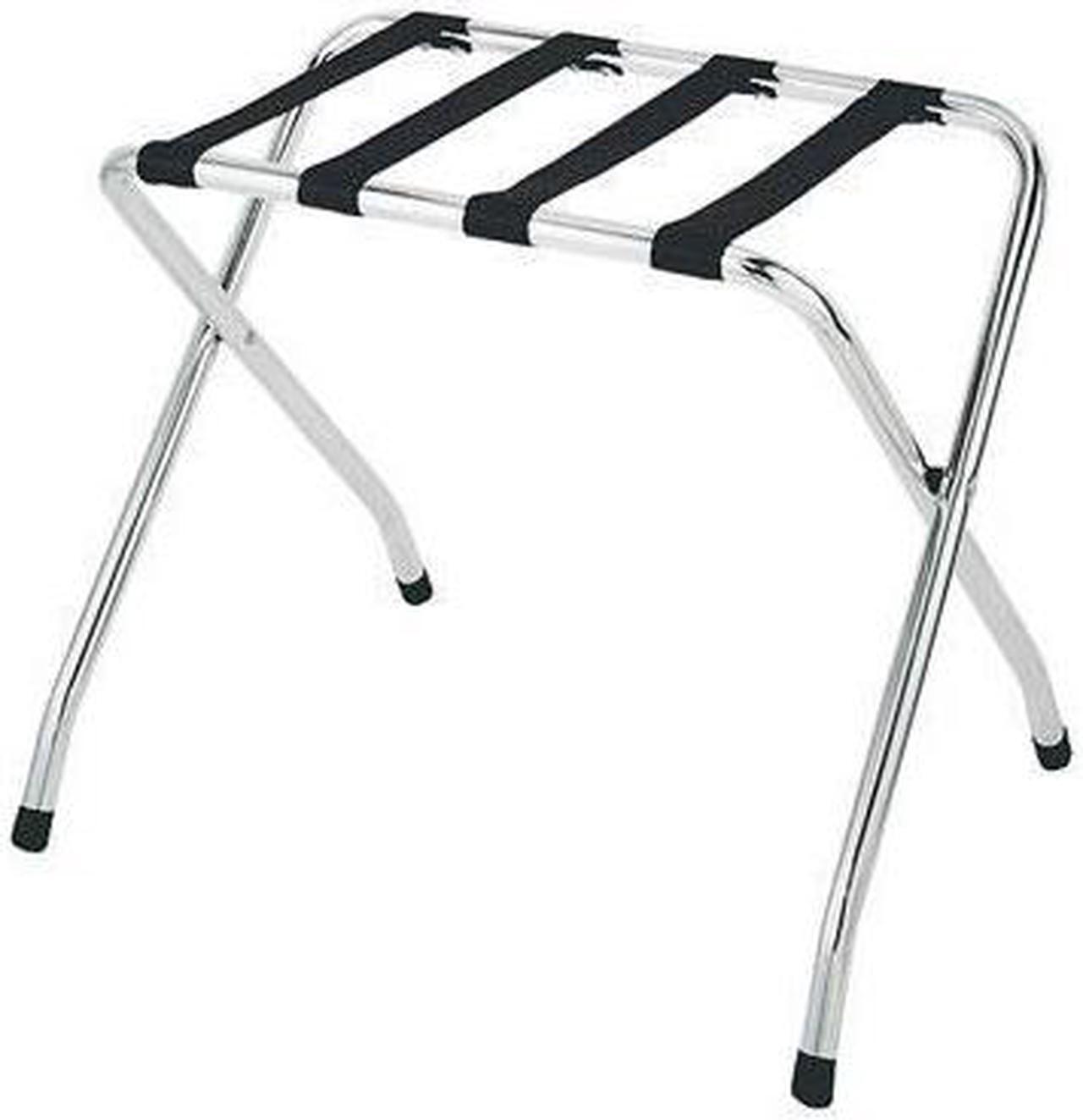 Alt view image 5 of 10 - Whitmor 6060-430 Chrome Luggage Rack