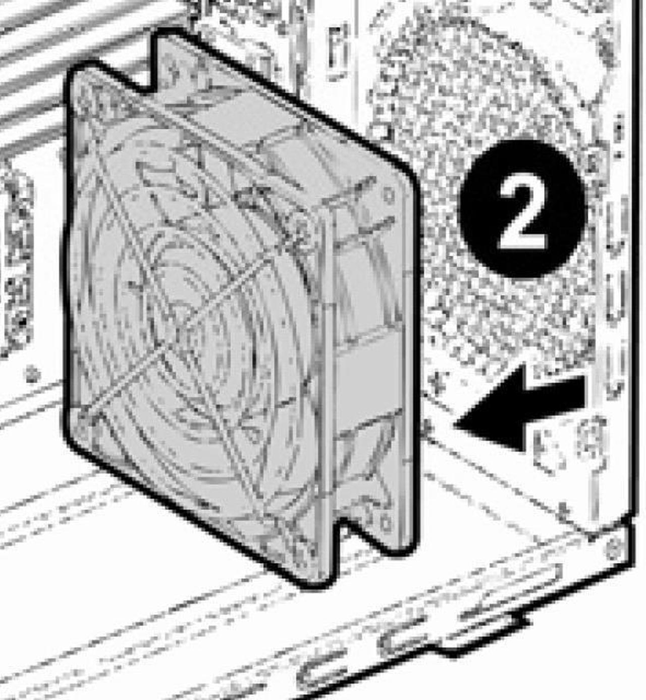 HP 519738-001 Rear Fan For Proliant Ml330 G6