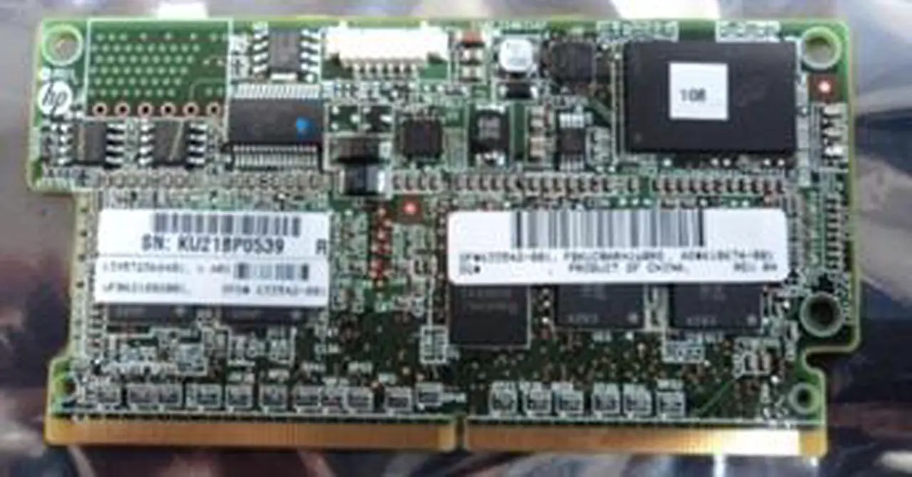 Alt view image 2 of 2 - HPE 633542-001 1GB Flash Backed Write Cache