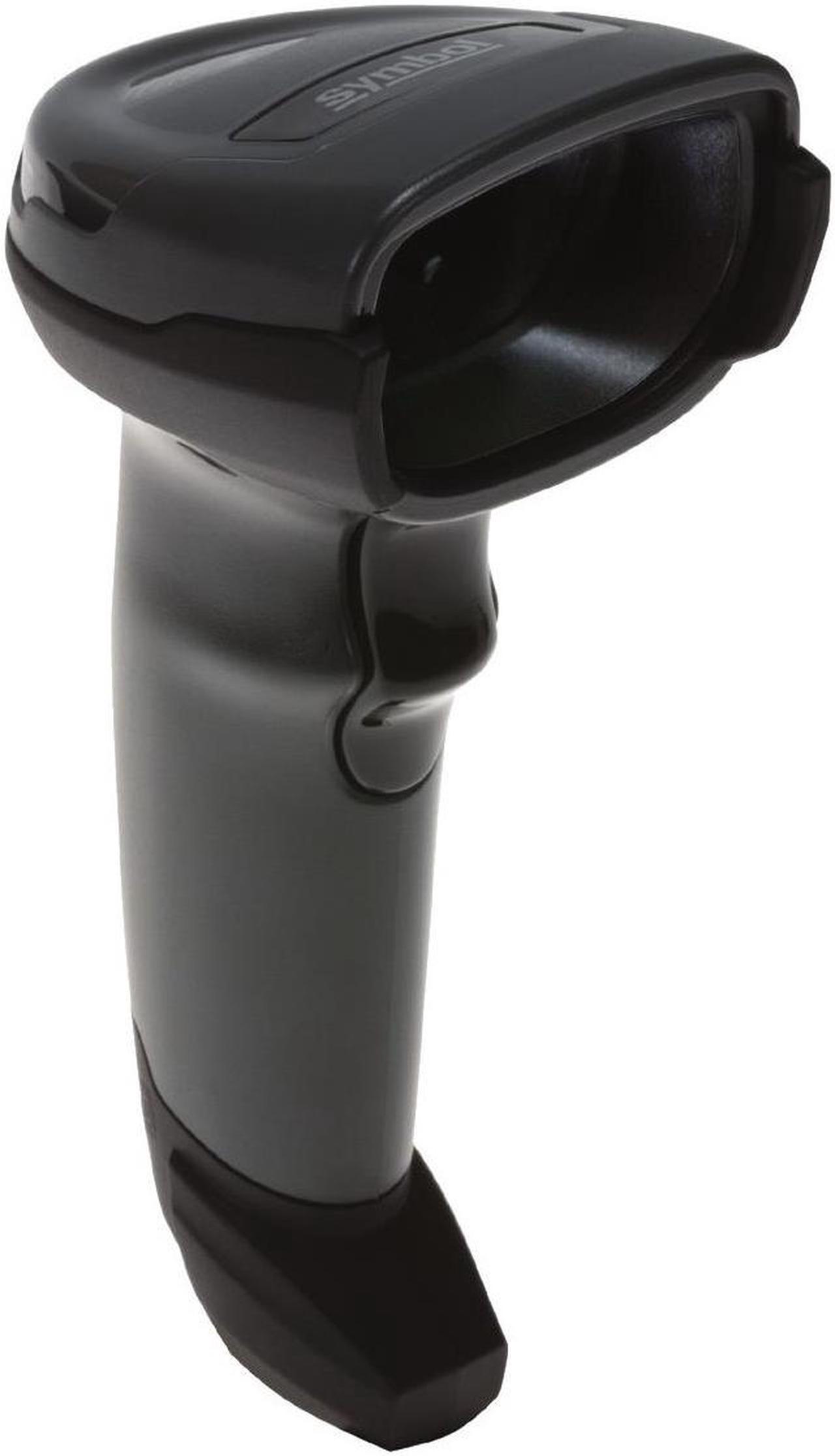 Zebra Symbol DS4308-SR Handheld Corded 1D/2D Barcode Scanner, USB, RS232, KBW, RS485 (IBM 46xx), SSI, Black, USB Kit - DS4308-SR7U2100PZW