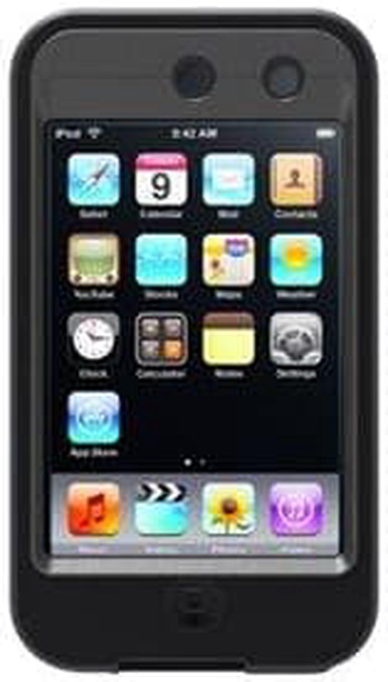 Main image of Otterbox Defender Case for Apple Ipod Touch 4 4th Generation Coal Black/Black In Retail Box 77-20253