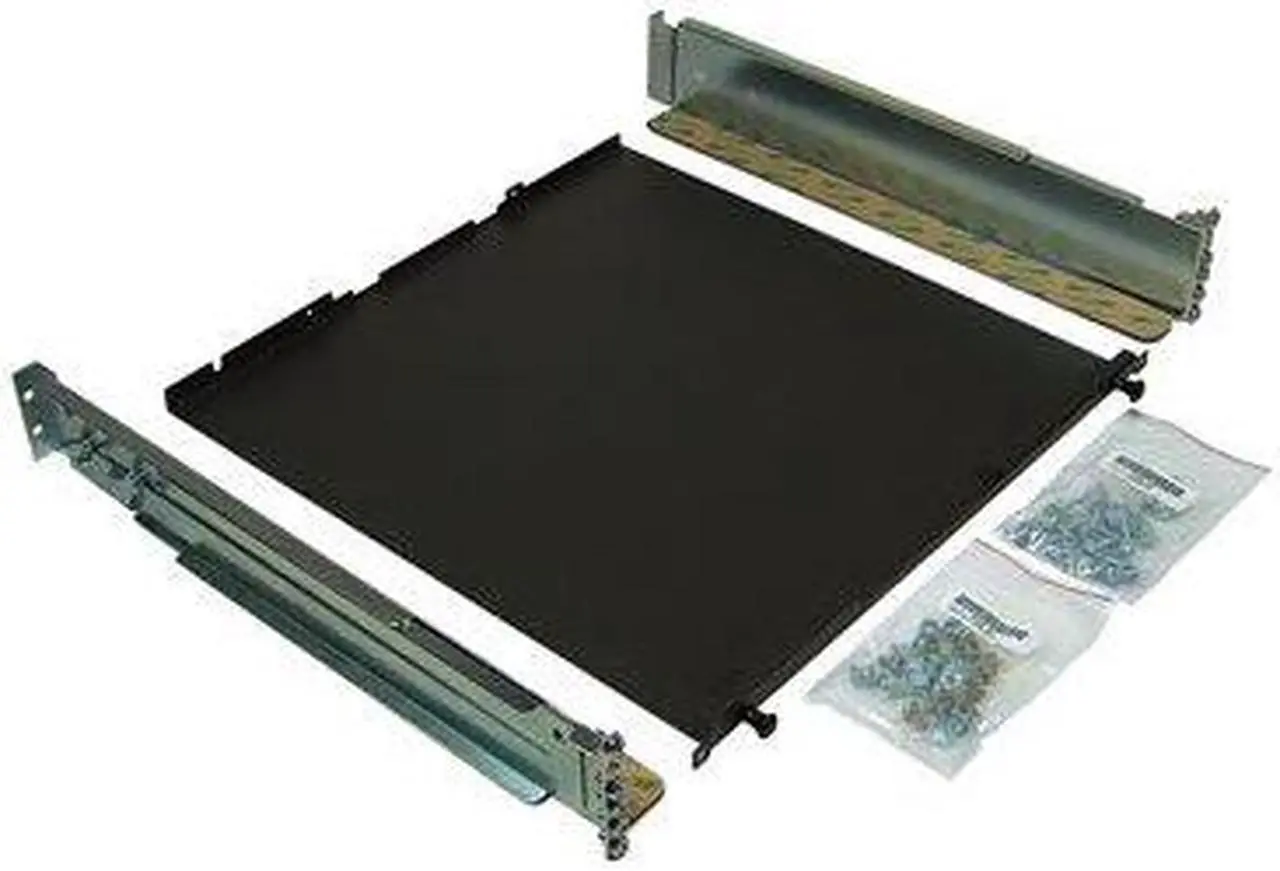 Alt view image 2 of 4 - HP WH340AA xw4/Z2/Z4 Depth Adjustable Fixed Rail Rack Kit
