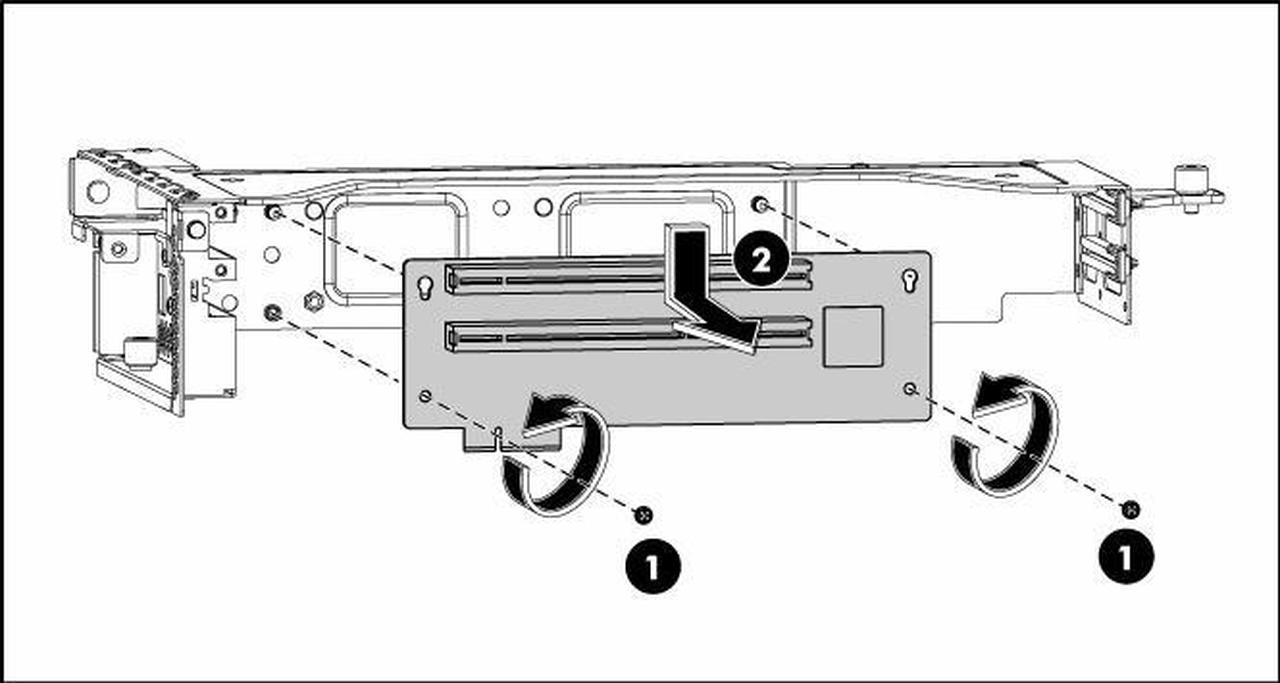 HP-IMSourcing FH/FL PCIe Riser Card