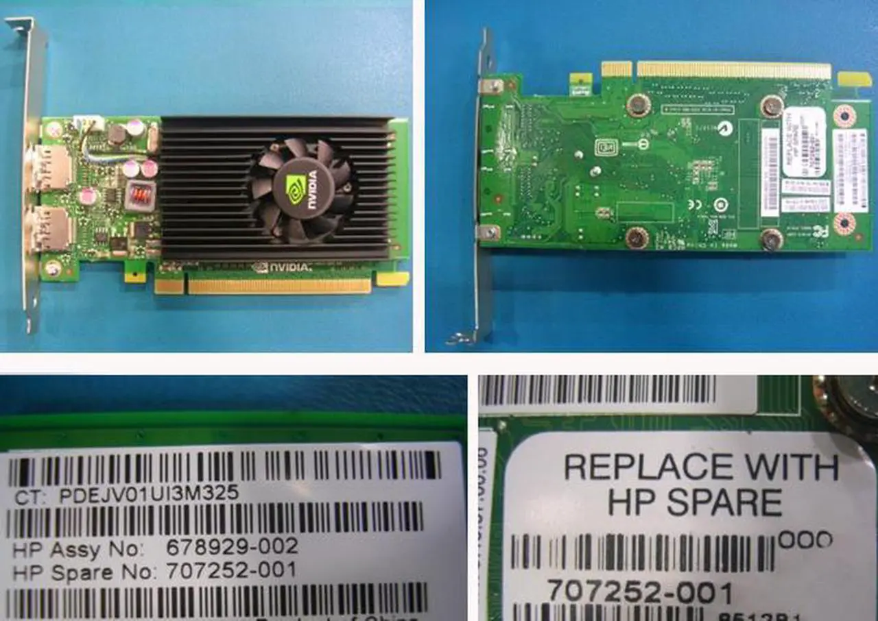 Main image of HP 707252-001 Nvidia Nvs 310 512Mb Pcie X16 Unified Extensible Firmware Interface (Uefi) Graphics Card