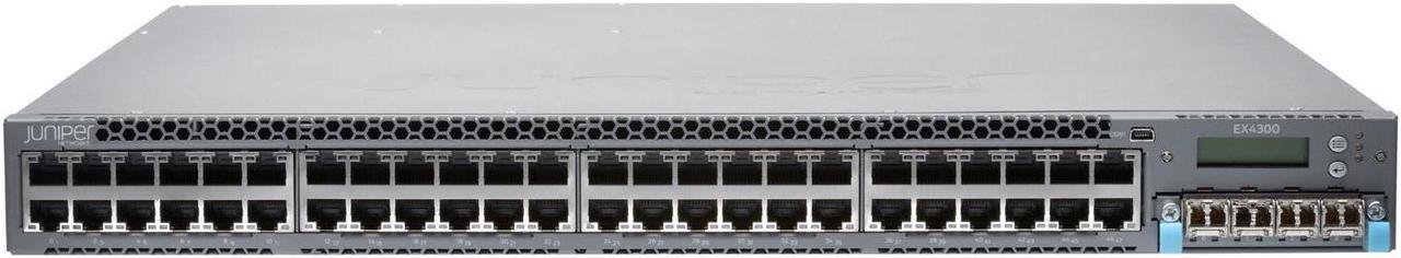 EX4300-48P - Juniper EX4300 switch 48 pt GigE with PoE+ 1100W AC