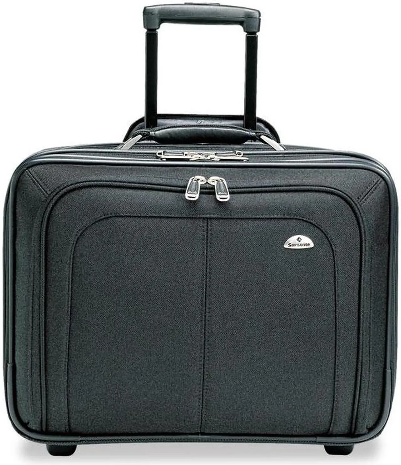 Alt view image 5 of 20 - Samsonite Mobile Office Rolling Notebook Case Nylon 17 1/2 x 9 x 14 Black