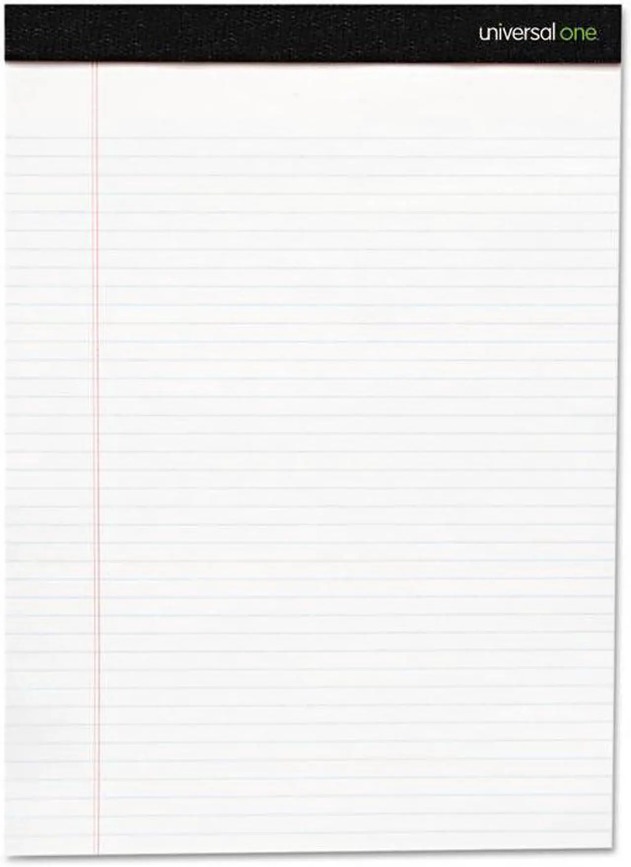 Main image of Innovera UNV30730 Premium Ruled Writing Pads, White, 8.5 X 11.75, Legal/Wide, 50 Sheets, 12 Pads