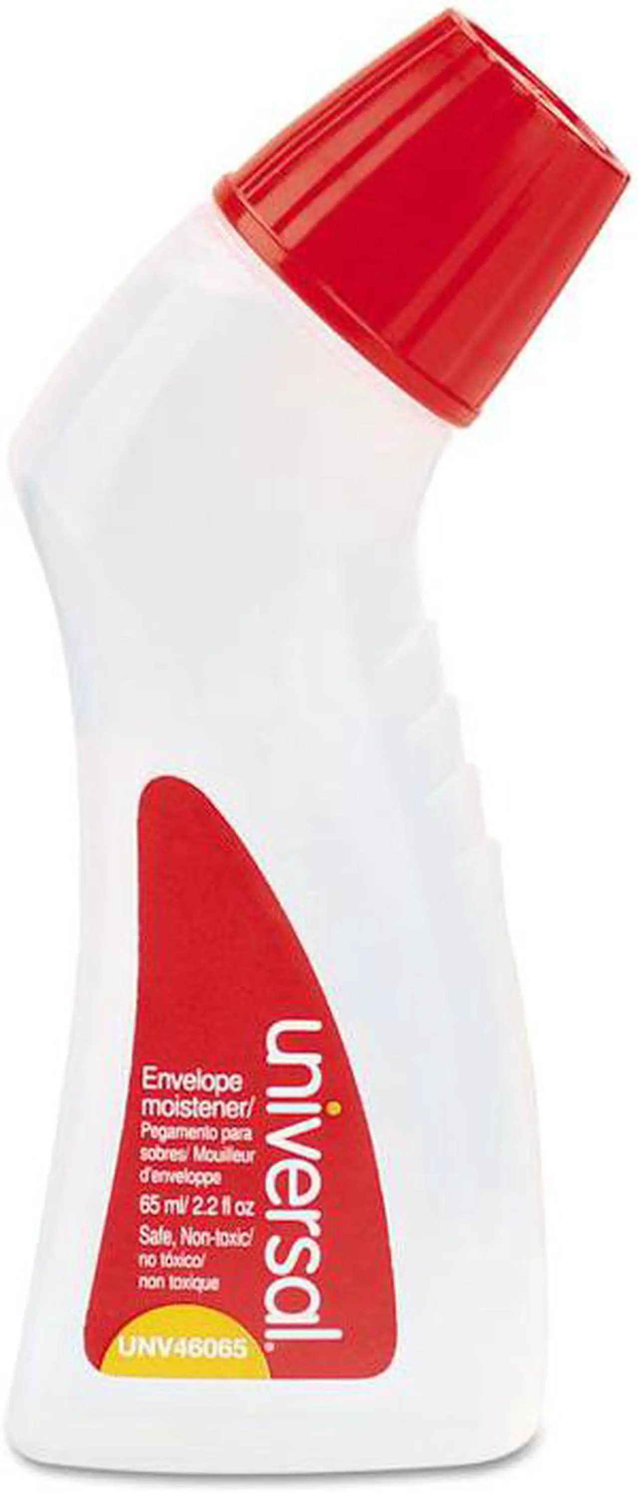 Main image of Universal 46065 Envelope Moistener With Adhesive, 2.2 Oz Bottle, Clear