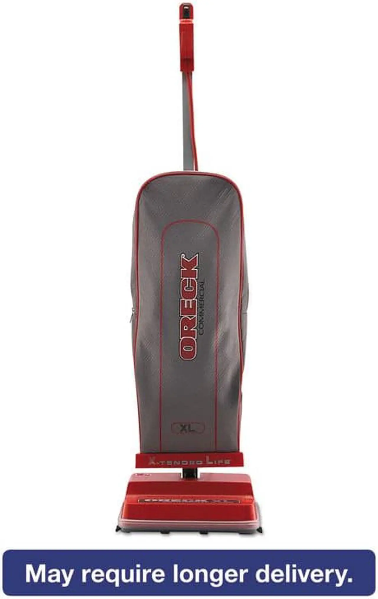 Alt view image 8 of 16 - U2000RB-1 Upright Vacuum 12" Cleaning Path Red/Gray U2000RB1
