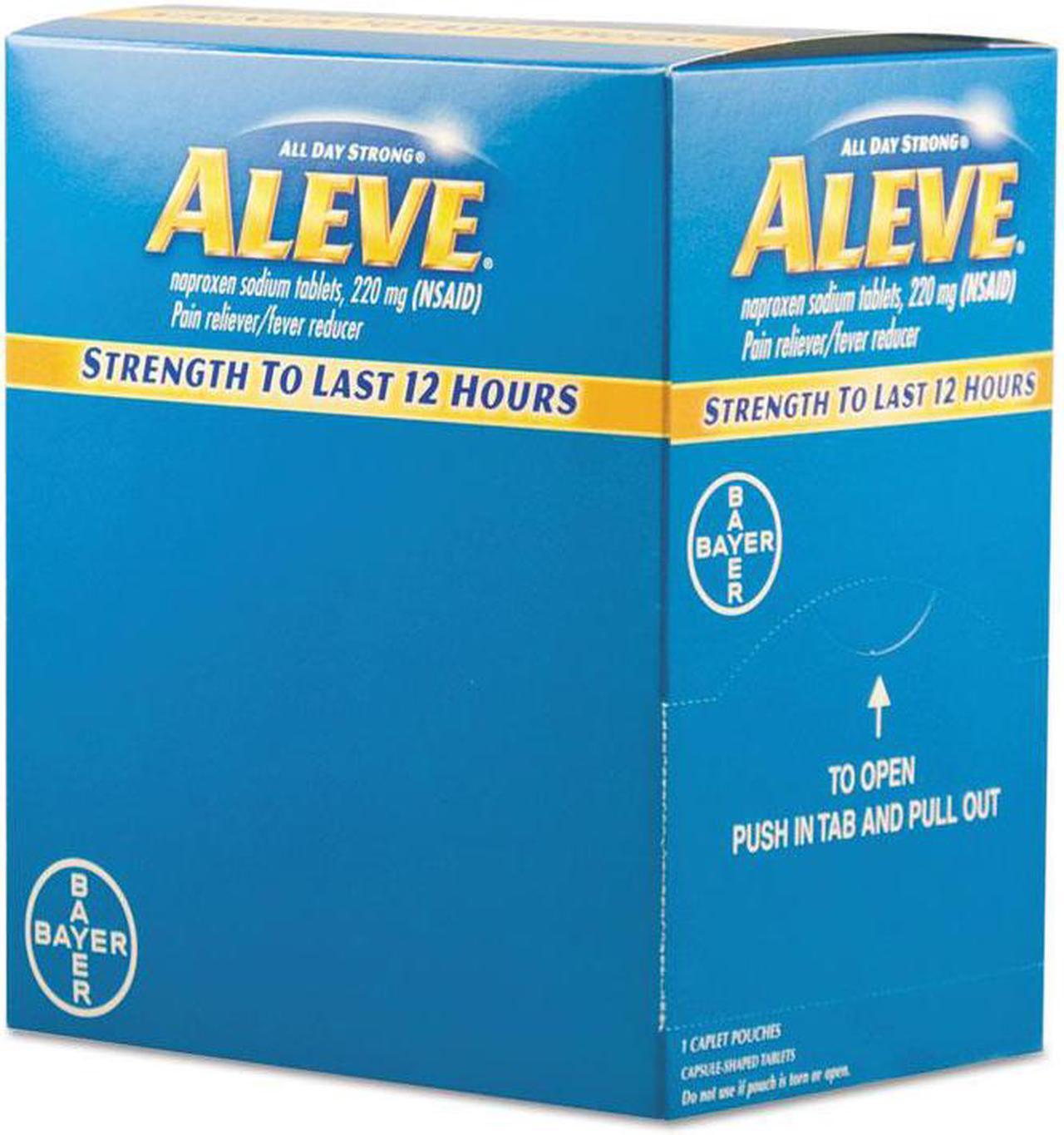 Alt view image 2 of 4 - Pain Reliever Tablets, 50 Packs/Box