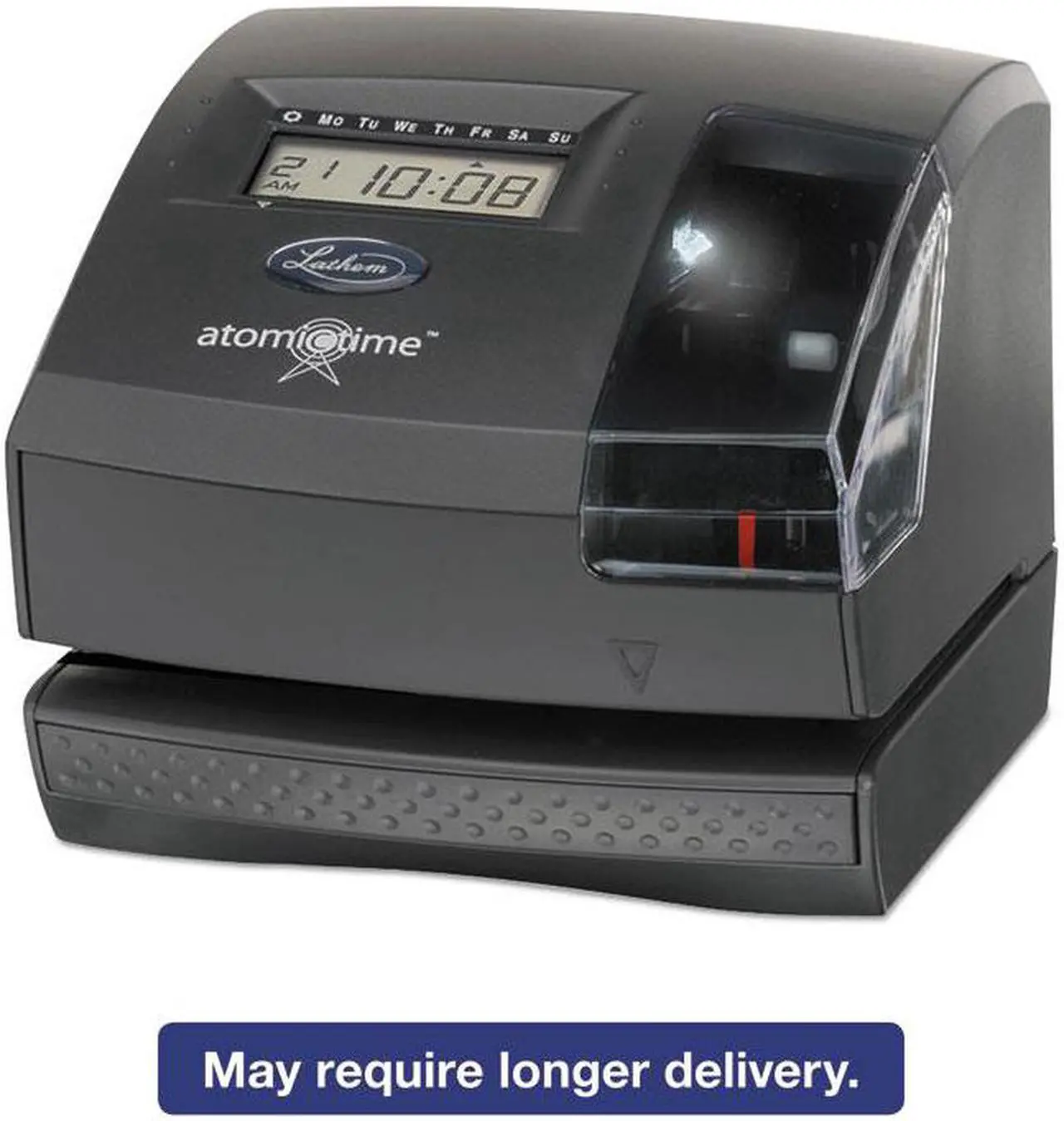 Main image of 1600E Wireless Atomic Time Recorder with Tru-Align Feature Dark Gray