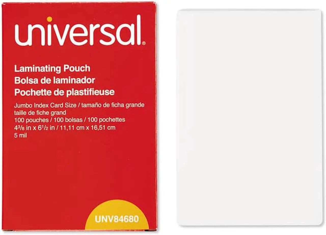 Alt view image 2 of 4 - Universal Laminating Pouches - UNV84680