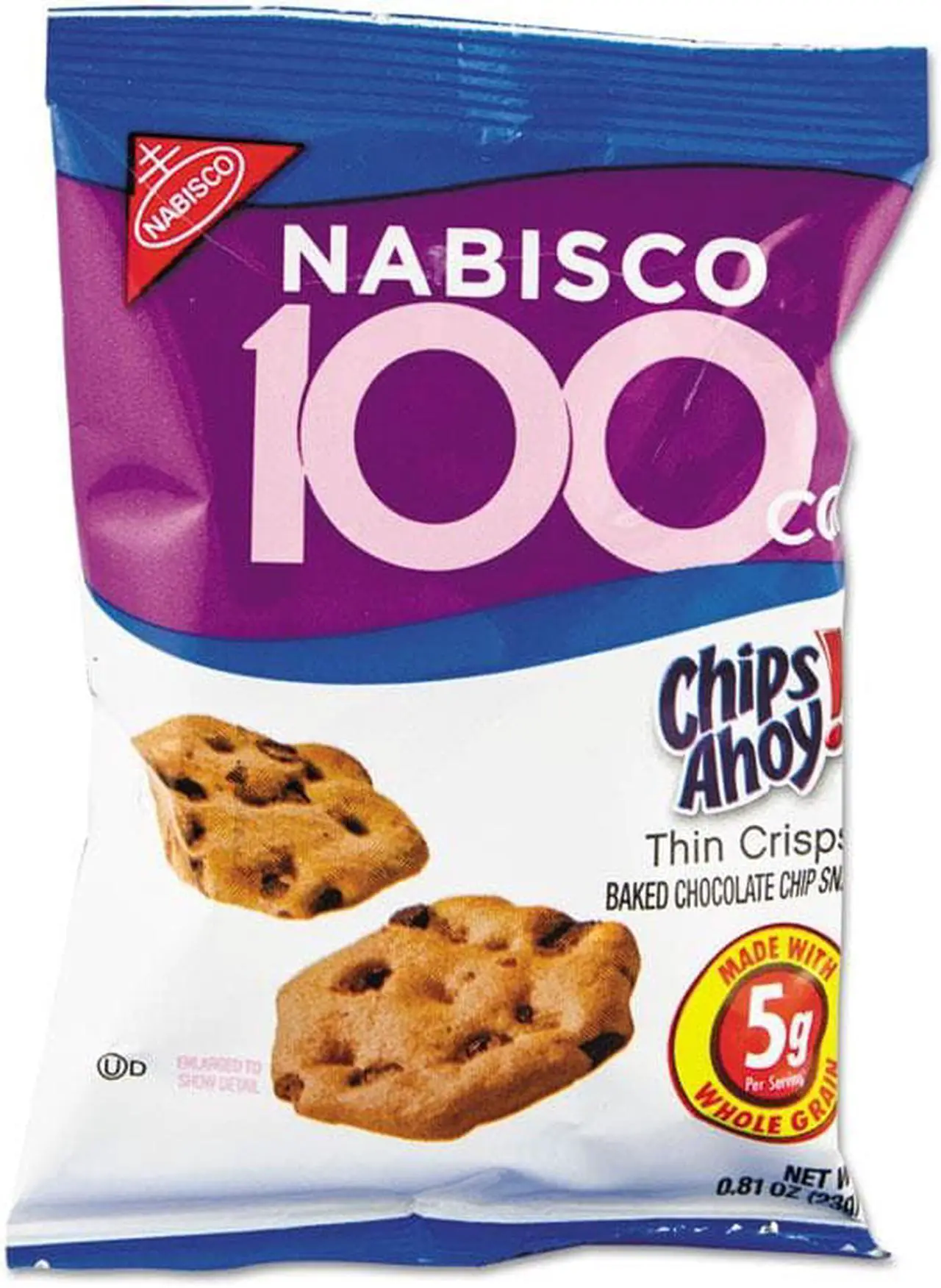 Main image of Nabisco 05343 100 Calorie Chips Ahoy Chocolate Chip Cookie, 6/Box