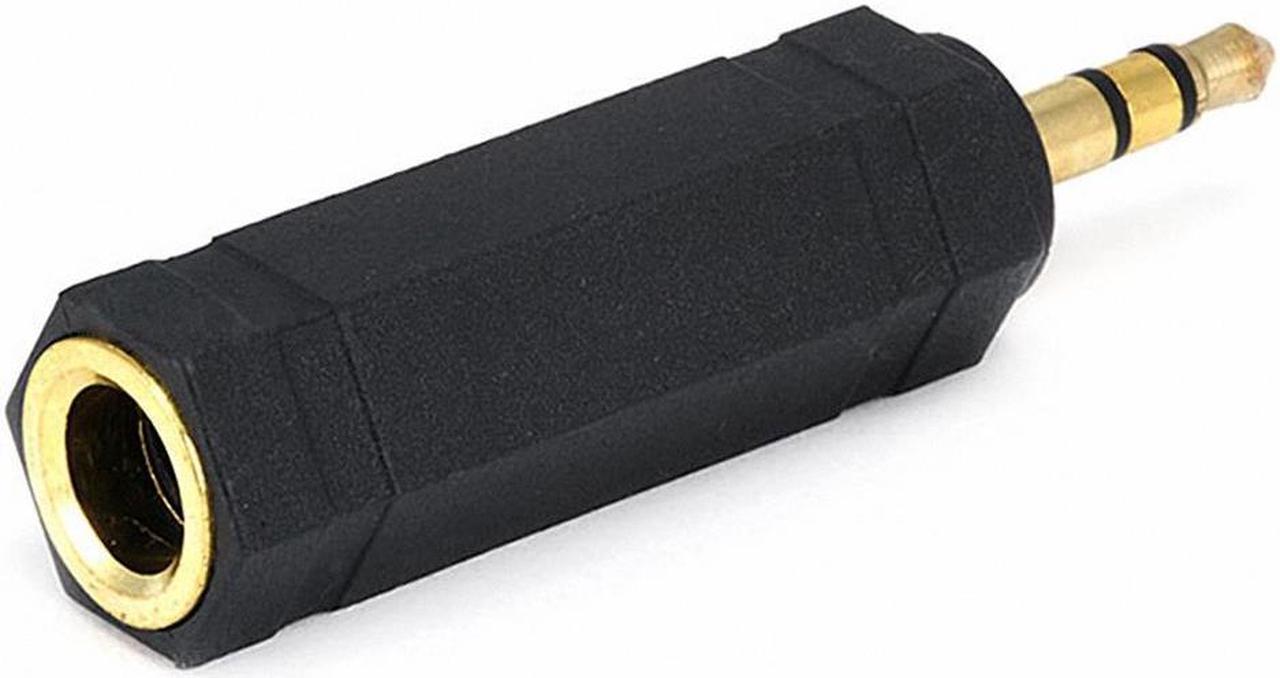 Alt view image 2 of 6 - Qvs 3.5Mm Male To 1/4 Female Audio Stereo Adaptor