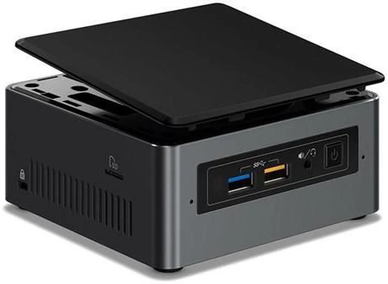Alt view image 7 of 8 - INTEL NUC 7 HOME MINI PC (NUC7I3BNHXF) - Core i3-7100U, 4 GB RAM, 1 TB HDD, 16 GB Optane, Windows 10 Home