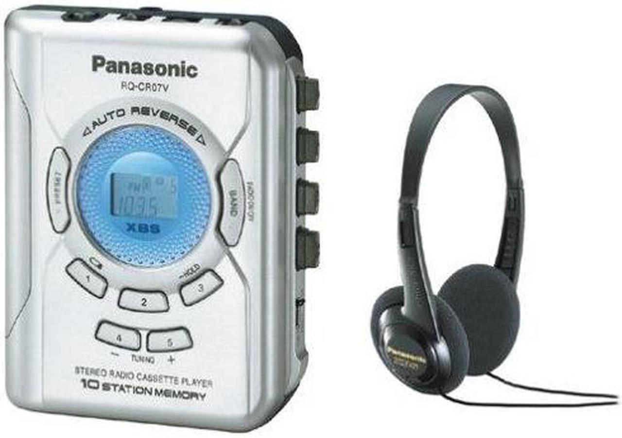 Main image of Panasonic Portable Radio/Cassette Players with Digital Synthesizer Tuner RQ-CR07V