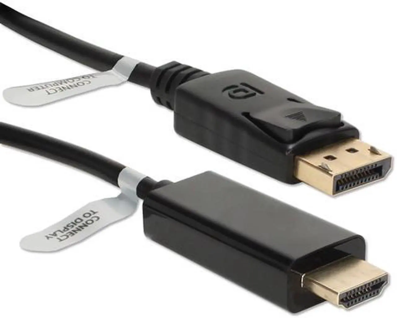 Main image of QVS DPHD-03 3FT DISPLAYPORT TO HDMI DIGITAL