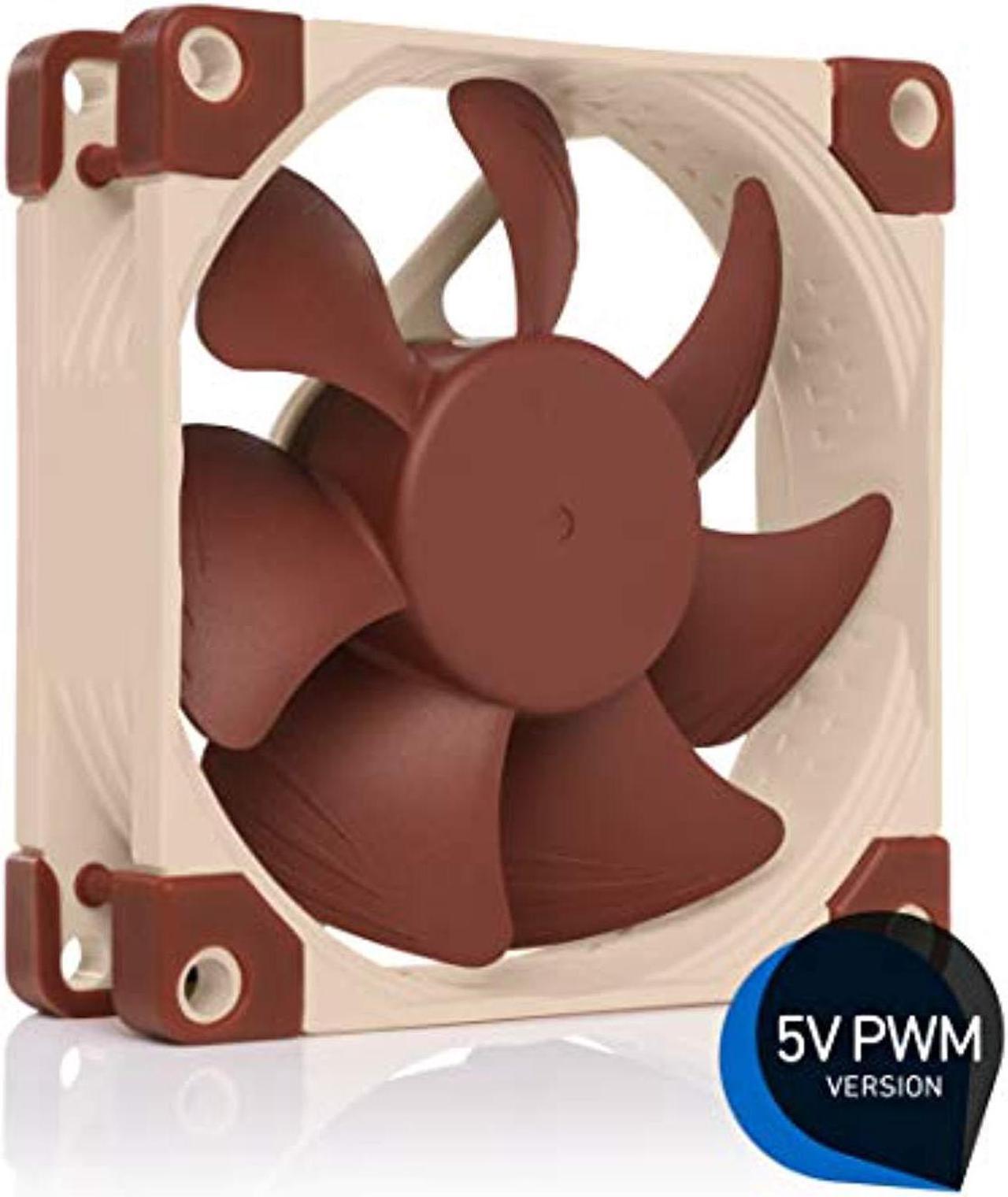 Noctua NF-A8 5V PWM, Premium Quiet Fan with USB Power Adaptor Cable, 4-Pin, 5V Version (80mm, Brown)