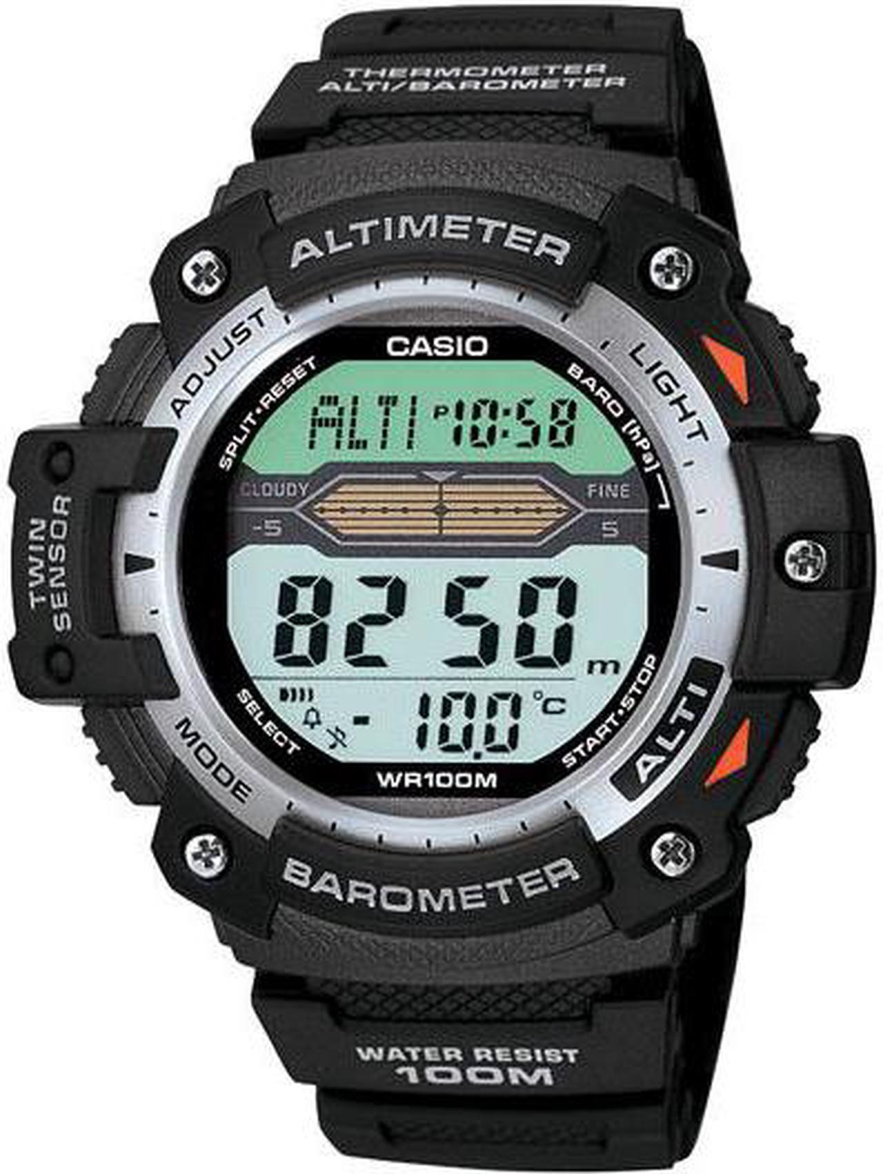 Alt view image 3 of 10 - CASIO SGW300H-1AV Twin Sensor Watch