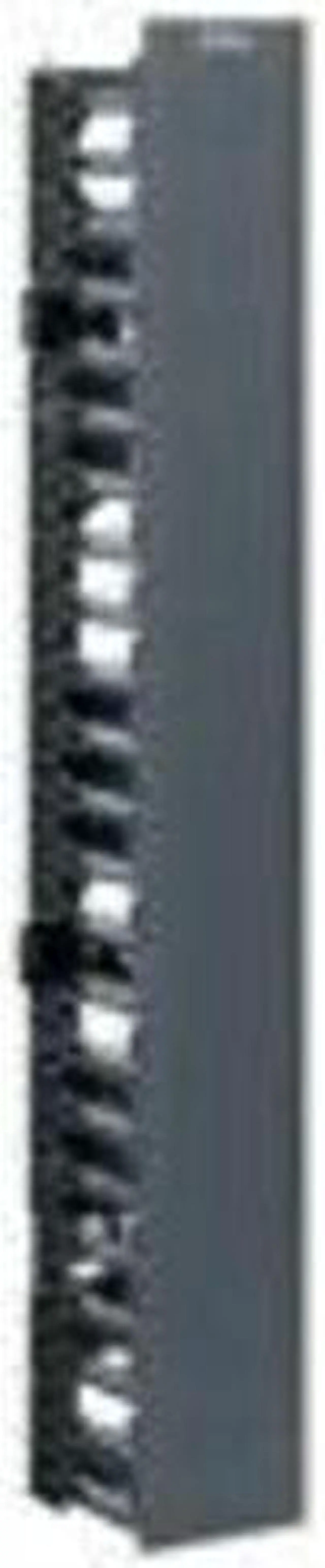 Alt view image 3 of 8 - Panduit - WMPVF22E - Panduit NetRunner WMPVF22E Vertical Cable Manager - Black - 1 Pack - 22U Rack Height