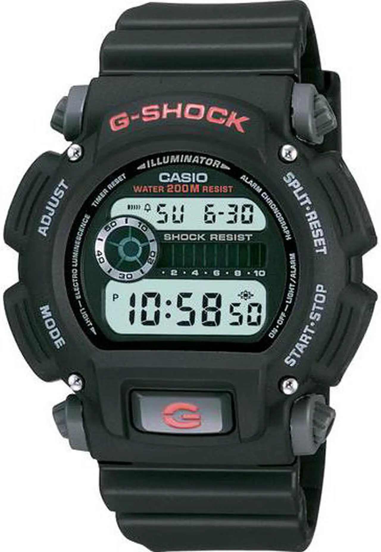 Alt view image 16 of 19 - CASIO DW-9052-1VCF G Shock Mens Watch Black