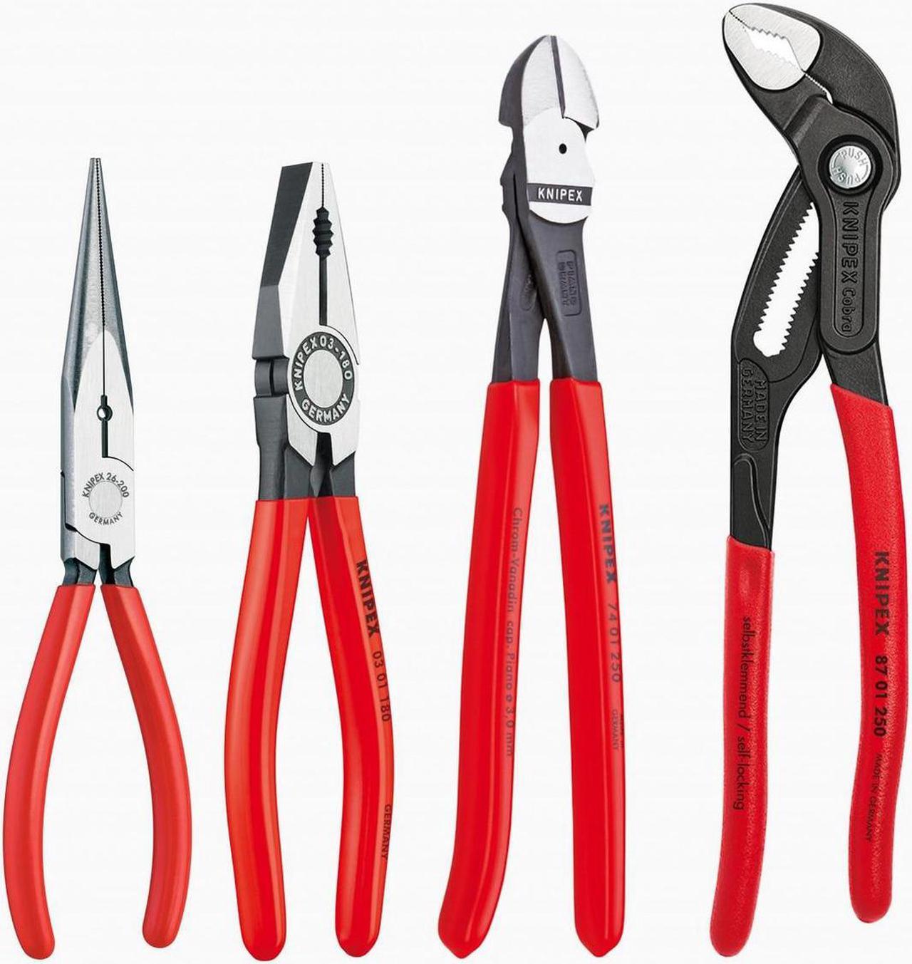 Main image of Knipex 9K-00-80-94-US 4 Pc Pliers and Cutter Set